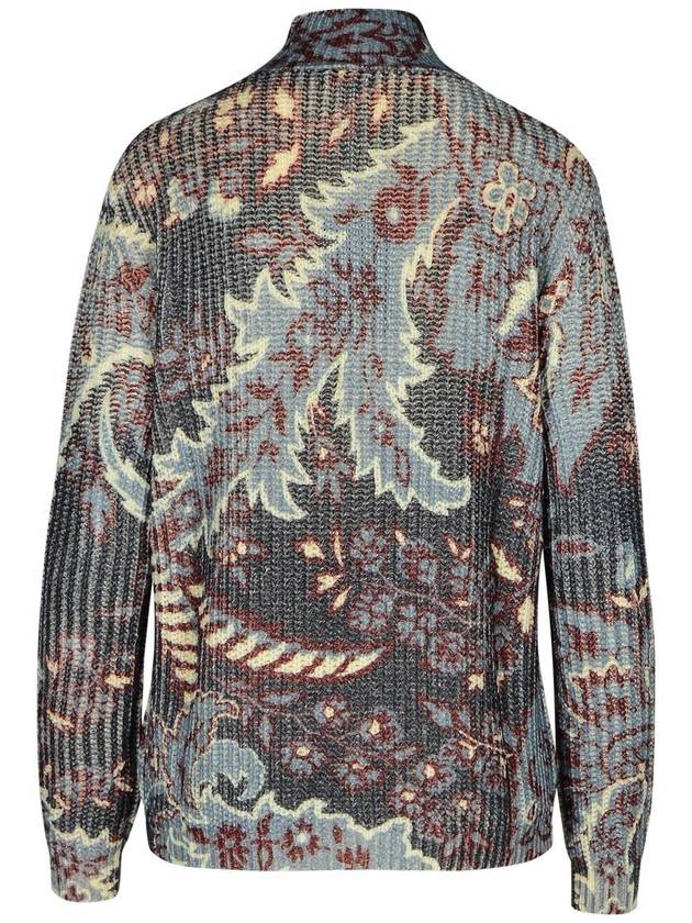 Etro Multicolor Wool Turtleneck Sweater - ETRO - BALAAN 3