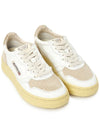 Medalist Beige Suede Low Top Sneakers White - AUTRY - BALAAN 4