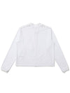 Cold touch jersey jacket WHITE WOMAN - MALBON GOLF - BALAAN 2