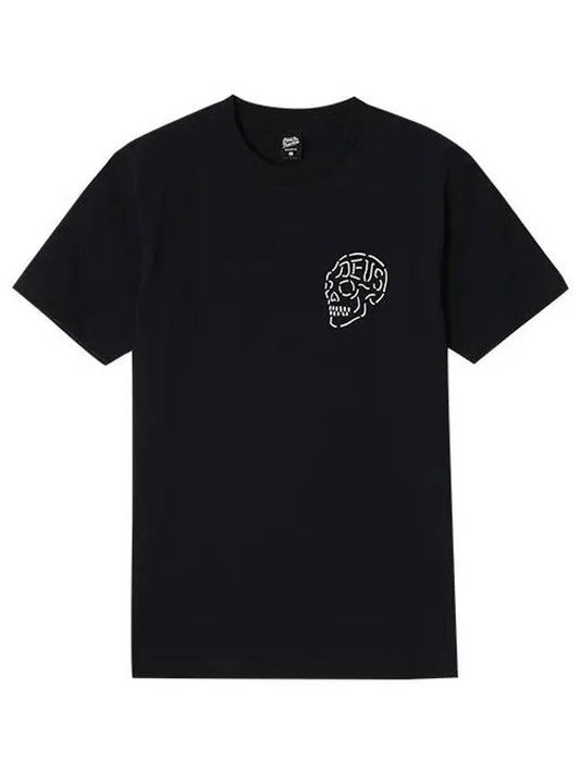 DMH31645C BLK Men's Short Sleeve Tee - DEUS EX MACHINA - BALAAN 1