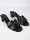 Oasis Sandals Noir H2422166Z02 - HERMES - BALAAN 5