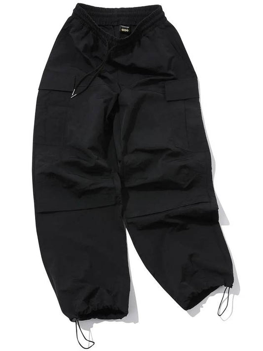 Half slit open knee cargo pants black - CPGN STUDIO - BALAAN 2