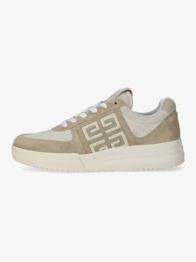 4G Logo Calf Leather Low Top Sneakers Beige - GIVENCHY - BALAAN 2