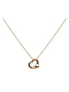 Women’s Open Heart Pendant Necklace Rose Gold - TIFFANY & CO. - BALAAN 1