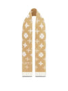 LV Essential Shine Scarf Beige - LOUIS VUITTON - BALAAN 3