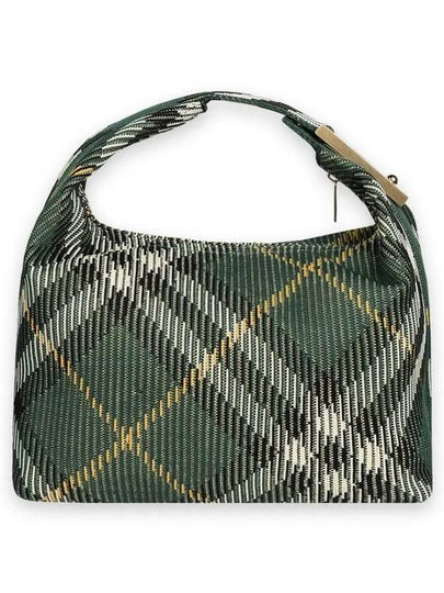 Peg Medium Duffel Bag Green - BURBERRY - BALAAN 2