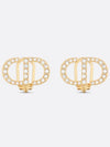 Petite CD Logo Clip Earrings - DIOR - BALAAN 1