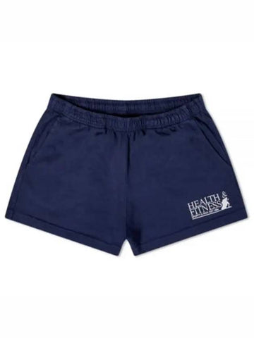 HEALTH FITNESS SHORT NAVYwhite SH861 and shorts - SPORTY & RICH - BALAAN 1