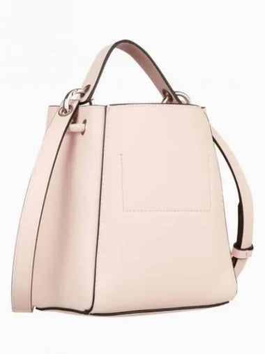 Jeans Sculpted Bucket Bag Pink - CALVIN KLEIN - BALAAN 1