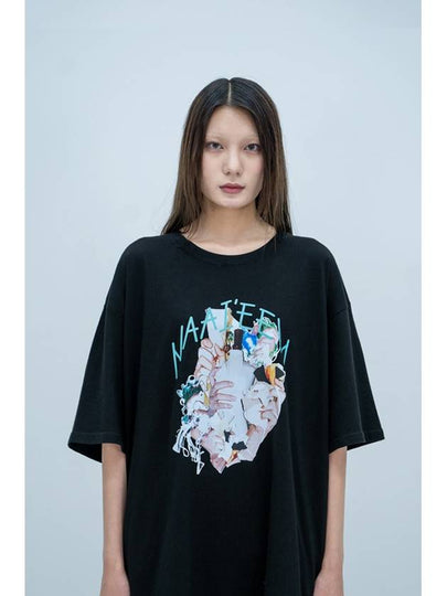 Grap Short Sleeve T-Shirt Black - NAAIEEN - BALAAN 2