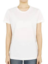 Logo Patch Jersey Cotton Short Sleeve T-Shirt Off White - MONCLER - BALAAN 3