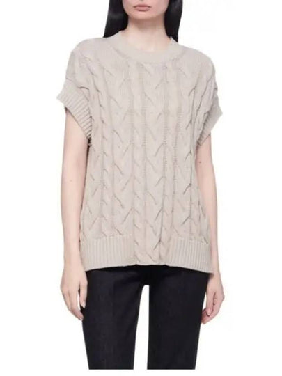 Eric Vest Knit Top Neutrals - MAX MARA - BALAAN 2