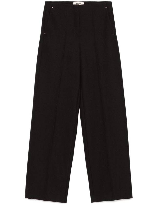 Fendi Trousers Purple - FENDI - BALAAN 1