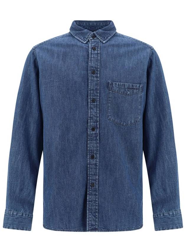 Chemise Denim Long Sleeve Shirt Blue - ISABEL MARANT - BALAAN 2