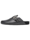 Mirvin Buckle Leather Mule Black - ISABEL MARANT - BALAAN 2