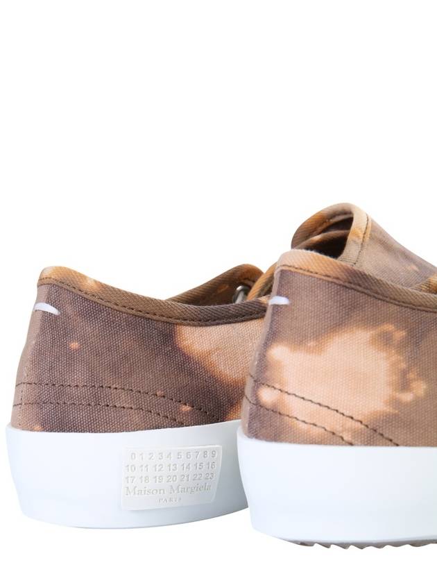 Men's Splice Low Top Sneakers Brown - MAISON MARGIELA - BALAAN 4