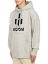 Miley Logo Hoodie Grey - ISABEL MARANT - BALAAN 3