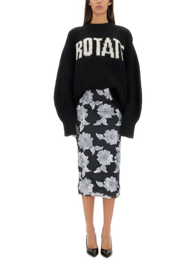 Rotate Birger Christensen Floral Pencil Skirt - ROTATE - BALAAN 2