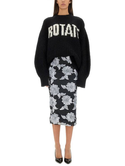 Rotate Birger Christensen Floral Pencil Skirt - ROTATE - BALAAN 2