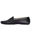 Women's Gommino Leather Driving Shoes Black - TOD'S - BALAAN 2