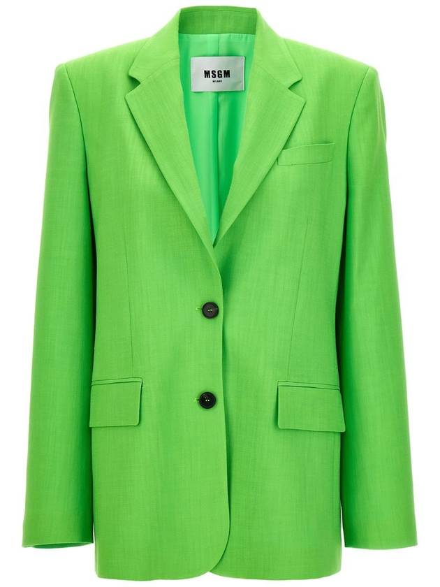 Suit Jacket 3641MDG2324701033 Green - MSGM - BALAAN 2