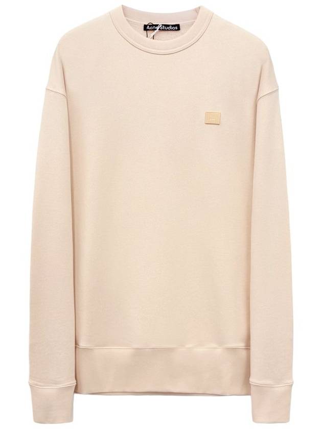 Face Patch Sweatshirt Powder Pink - ACNE STUDIOS - BALAAN 2