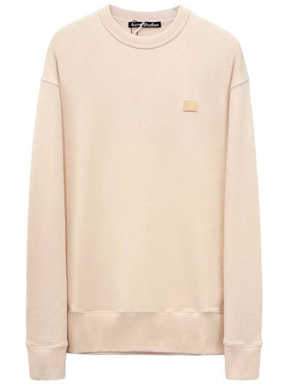 Face Patch Sweatshirt Powder Pink - ACNE STUDIOS - BALAAN 2