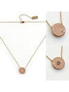 Reversible Medallion Pendant Necklace Pink - MARC JACOBS - BALAAN 2