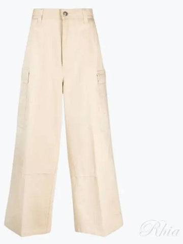 Wide Walker Pants HTR302 CO0009 709 - AMI - BALAAN 1