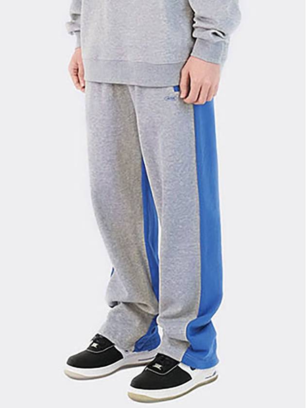 String detailed Sweatpants GrayBlue - AOX - BALAAN 2