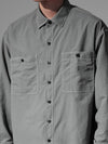 Big pocket overfit nylon shirt khaki - CODE I'M - BALAAN 3