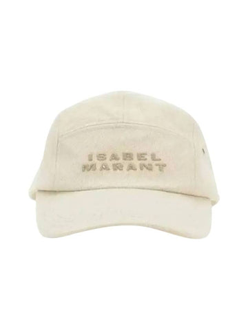 Tedji Ball Cap Ecru - ISABEL MARANT - BALAAN 1