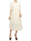 Priamo Short Sleeve Long Dress Ivory - MAX MARA - BALAAN 5