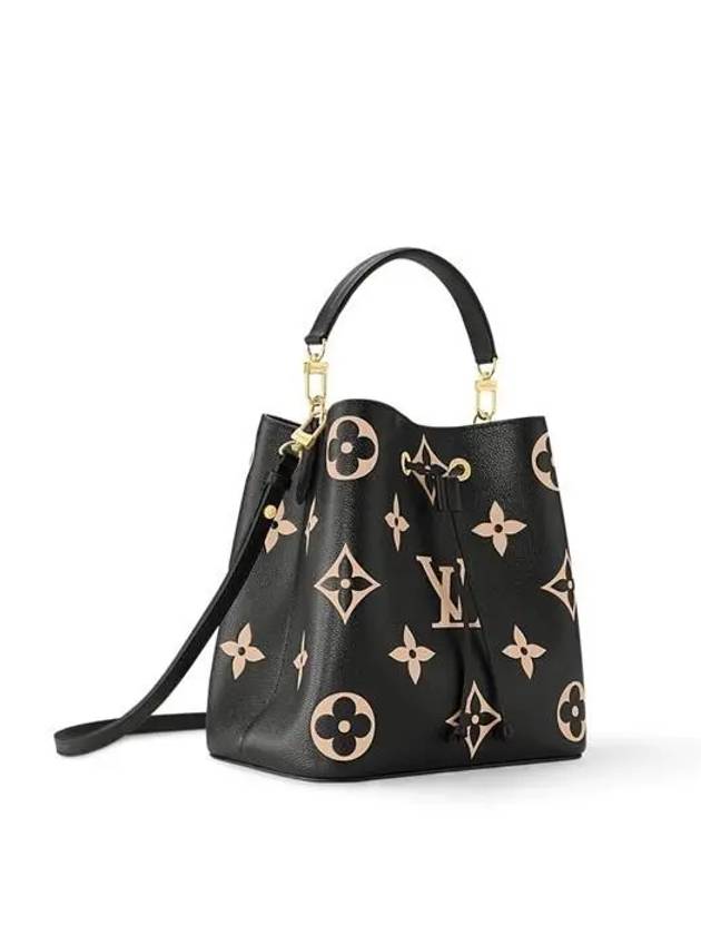 Neonoe MM Bi-Color Monogram Empreinte Bucket Bag Black - LOUIS VUITTON - BALAAN 3