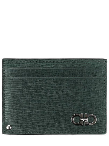 Men s Card Wallet 66 A061 AGRIFOGLIO 0757954 - SALVATORE FERRAGAMO - BALAAN 1