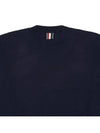 4 Bar Straight Knit Top Navy - THOM BROWNE - BALAAN 10