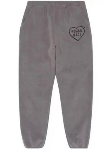 Fleece Sweat Track Pants Grey - HUMAN MADE - BALAAN 1