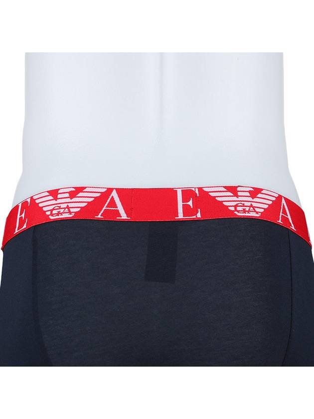 Boxer Logo 3 Type Panties Red White Navy - EMPORIO ARMANI - 11