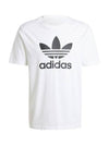 Adicolor Trefoil Short Sleeve T-Shirt White - ADIDAS - BALAAN 1