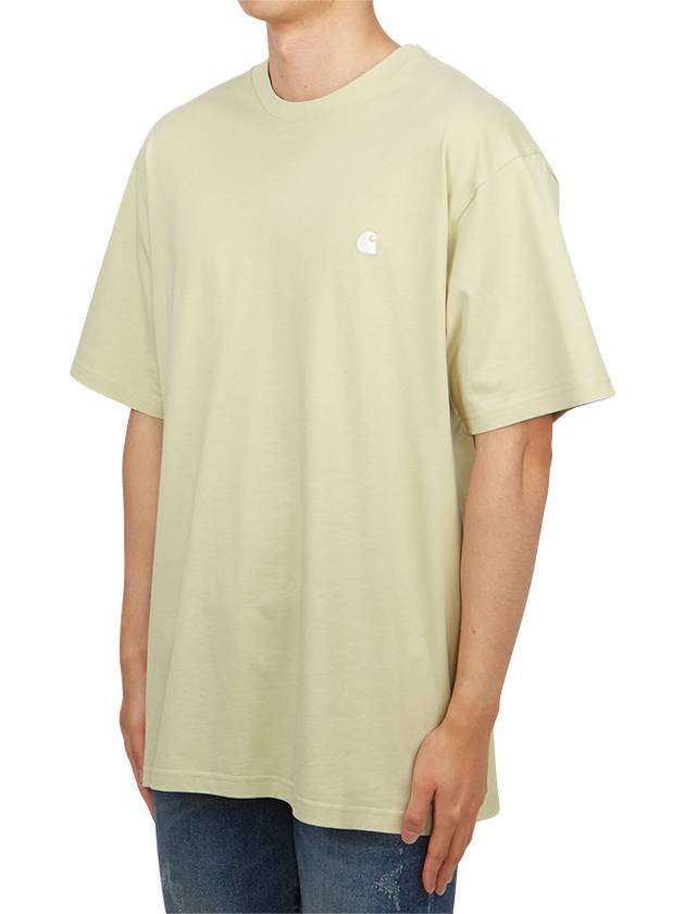 Madison Short Sleeve T-Shirt Beryl White - CARHARTT WIP - BALAAN 3