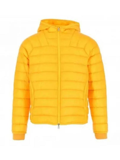 Taito Nylon Hooded Short Padding Yellow - MONCLER - BALAAN 2