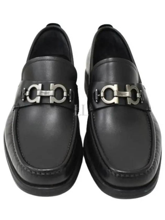 118235 Ferragamo Gancini Men s Moccasins Foot Ball EEE DAVID NERO 0671792 - SALVATORE FERRAGAMO - BALAAN 1