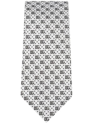 logo jacquard silk tie GT147EG0JQZ - DOLCE&GABBANA - BALAAN 1