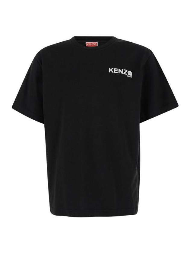 Boke Flower 2.0 Classic Short Sleeve T-Shirt Black - KENZO - BALAAN 1