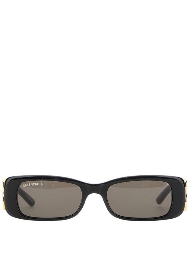 Eyewear Dynasty Rectangle Sunglasses Bb0096S 001 Black - BALENCIAGA - BALAAN 2