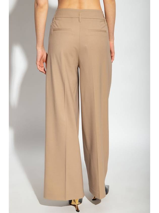 HERSKIND Pleat-front Trousers, Women's, Beige - BIRGITTE HERSKIND - BALAAN 4