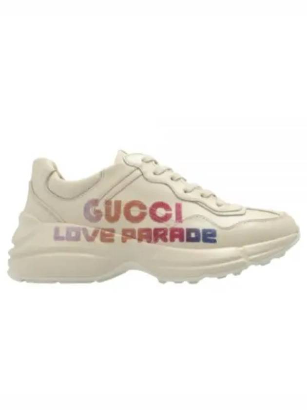 Love Parade Rhyton Low Top Sneakers Ivory - GUCCI - BALAAN 2