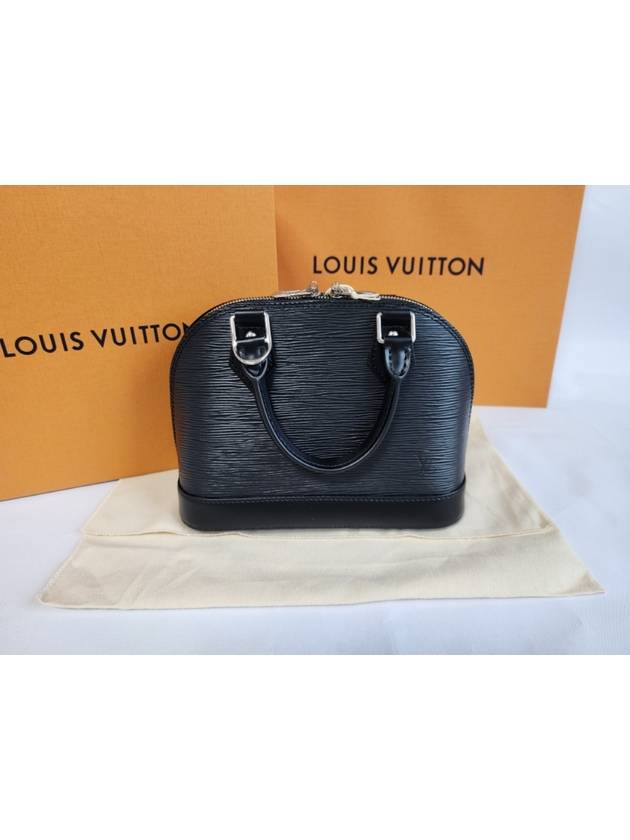 Alma BB Epi Tote Bag Black - LOUIS VUITTON - BALAAN 2