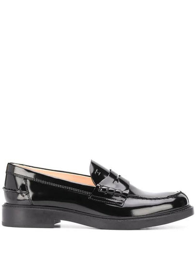 Women's Patent Leather Penny Loafers Black - TOD'S - BALAAN 2