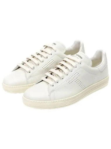 Warwick grained leather sneakers - TOM FORD - BALAAN 1